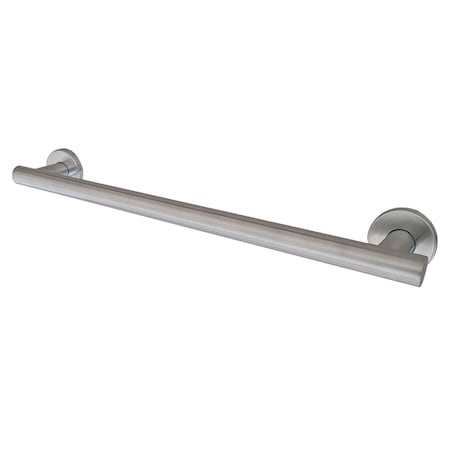 Kingston Brass GBS1424CS8 24-Inch x 1-1/4 Inch O.D Grab Bar, Brushed Nickel GBS1424CS8
